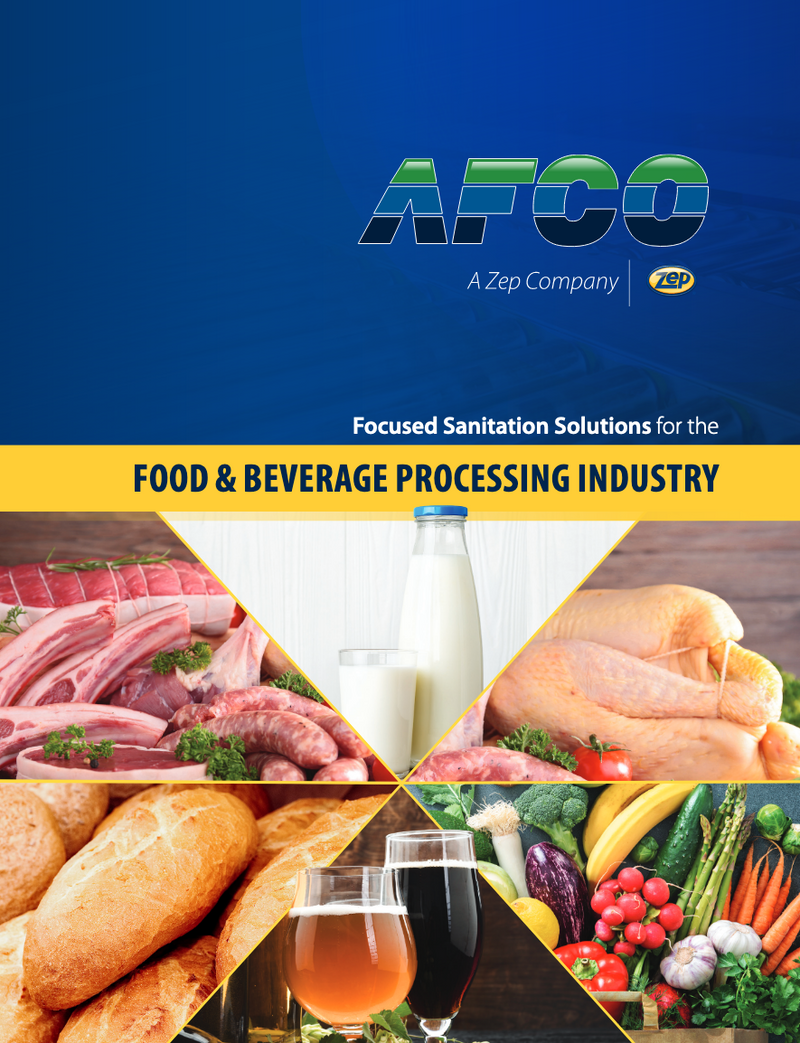 Food and Beverage Catalog Zep Inc.