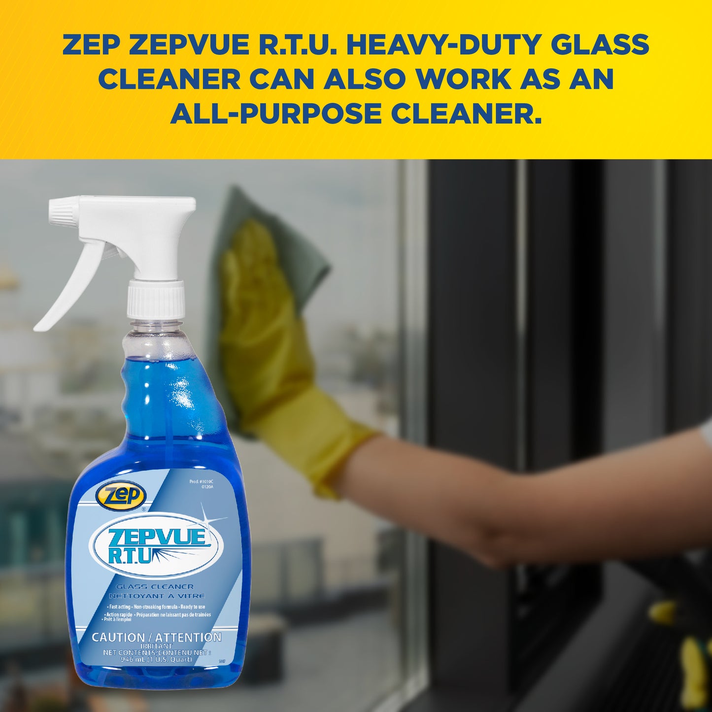 Zepvue Glass Cleaner - 32 oz.