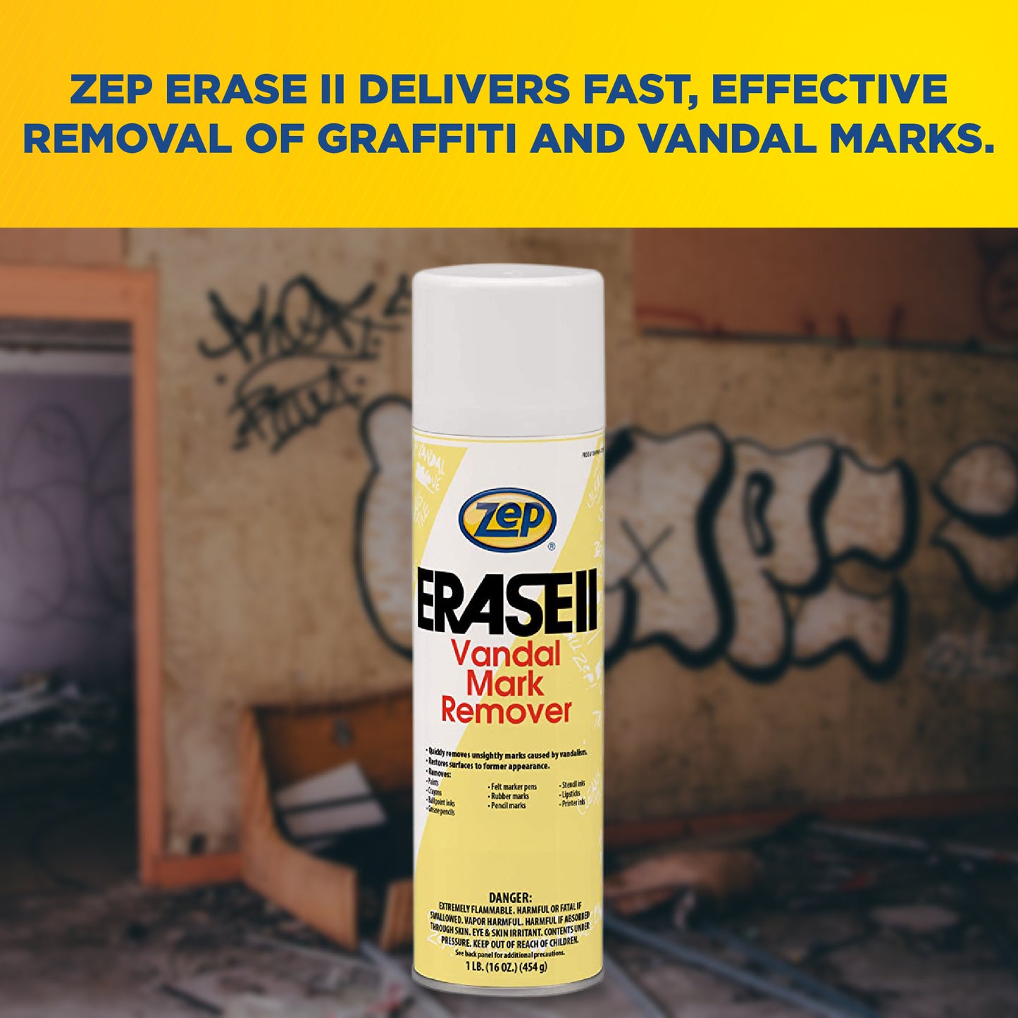 Zep Erase II - 16 oz.