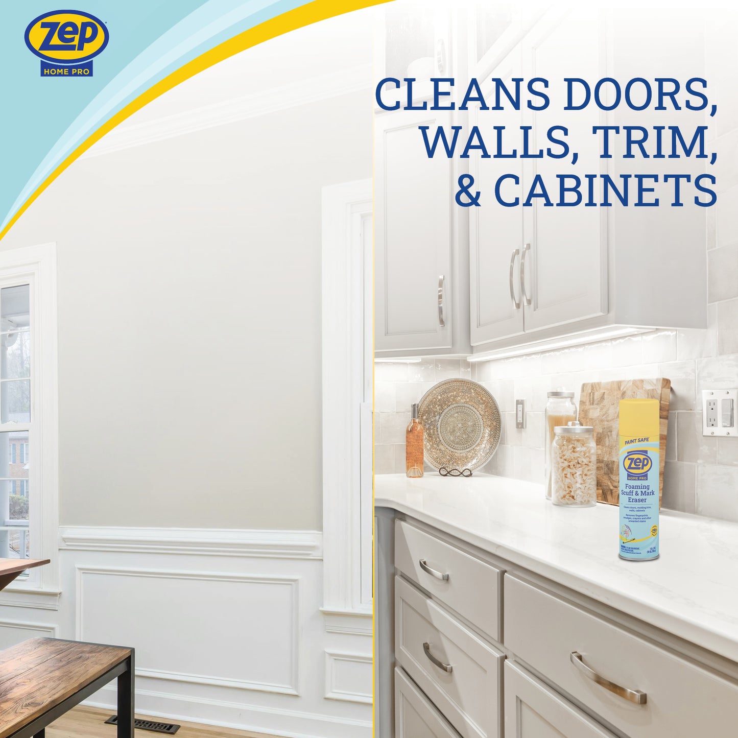 Zep Home Pro Foaming Wall Cleaner & Scuff Remover