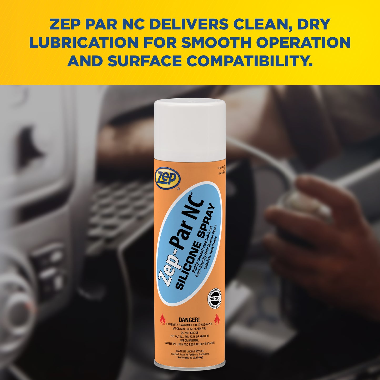 Par NC Silicone Spray Lubricant - 12 oz.