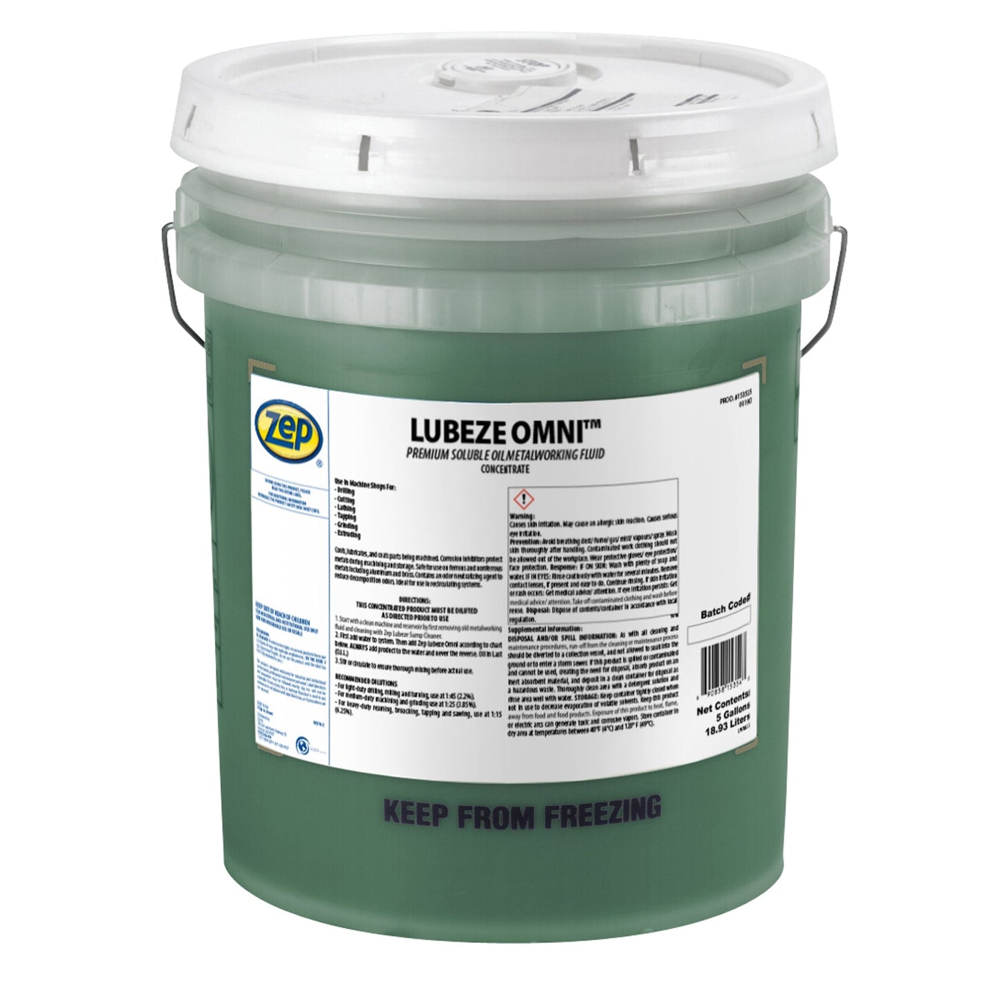 Lubeze Omni Metalworking Fluid - 5 Gallon