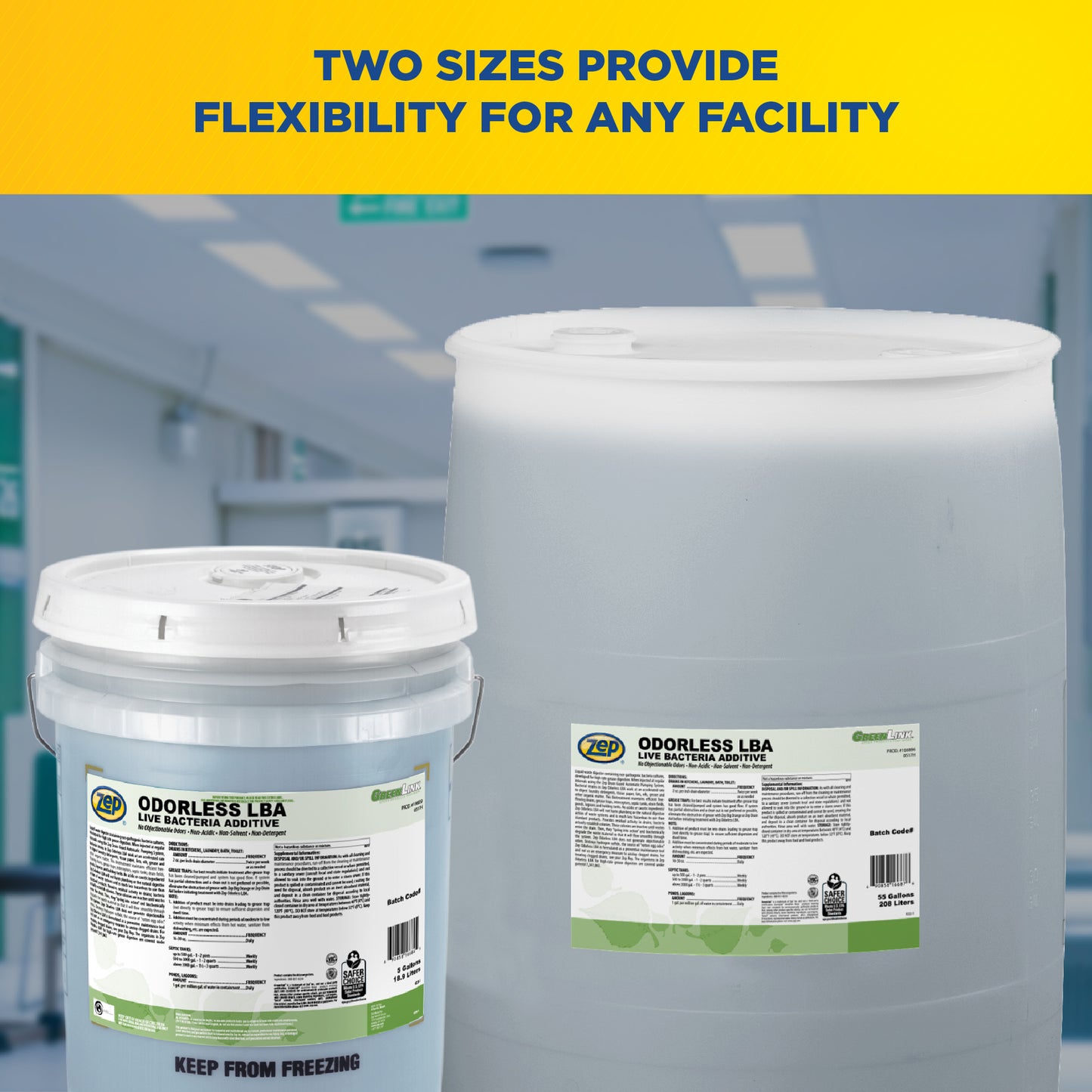 Odorless LBA Live Bacteria Additive - 5 Gallon