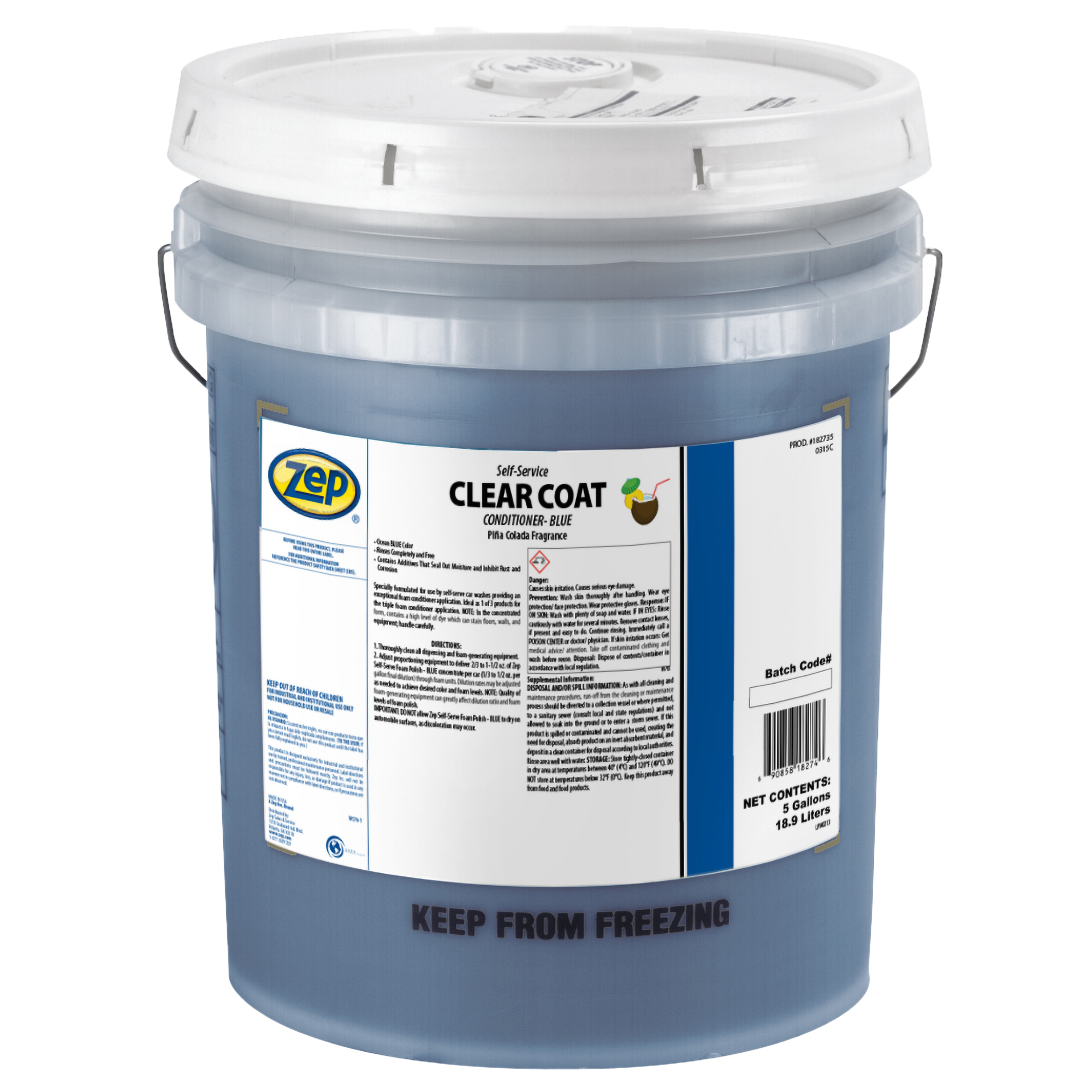Zep Self-Serve Foam Conditioner - 5 Gallon – Zep Inc.