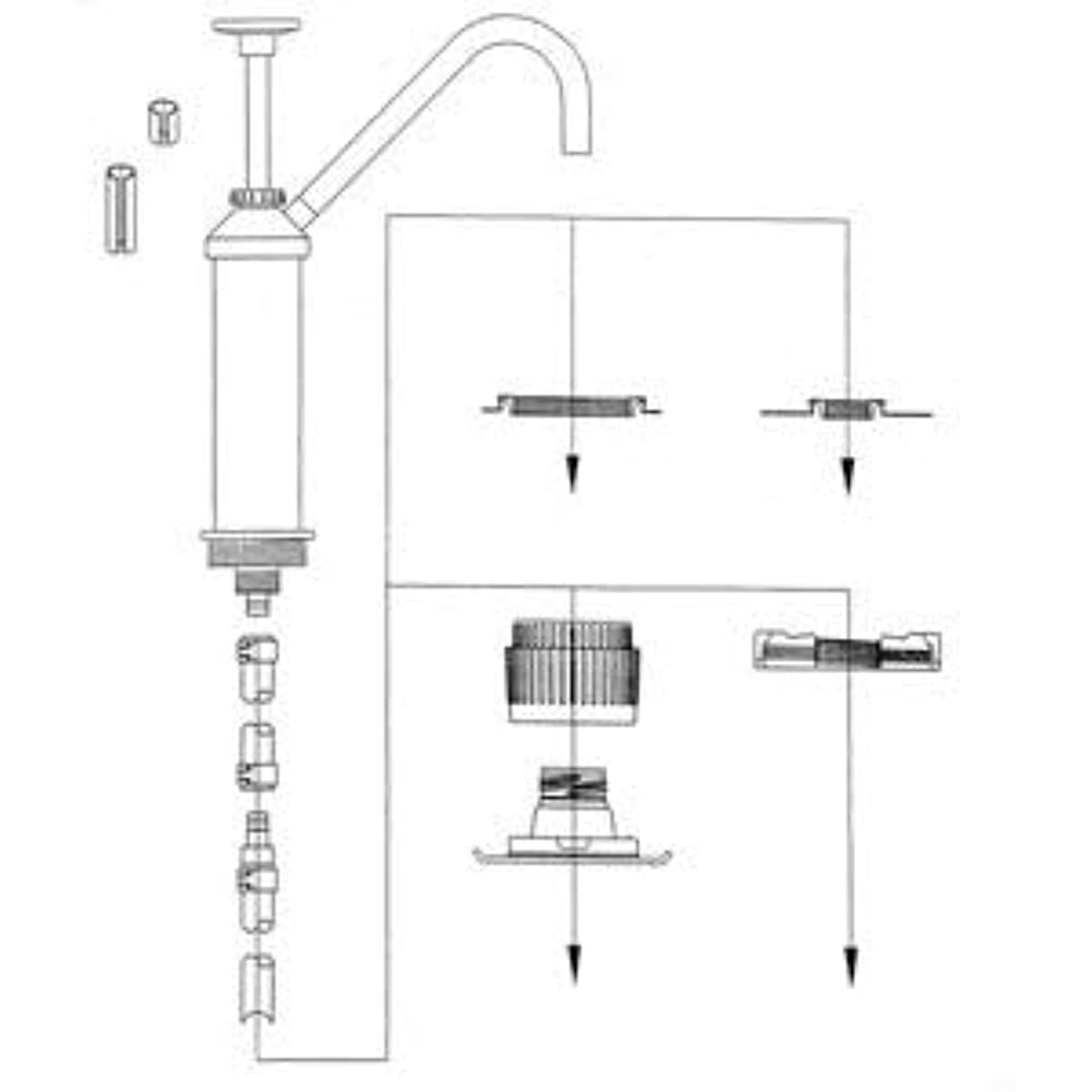 Zep Model 50 Polypropylene Dispensing Piston Pump