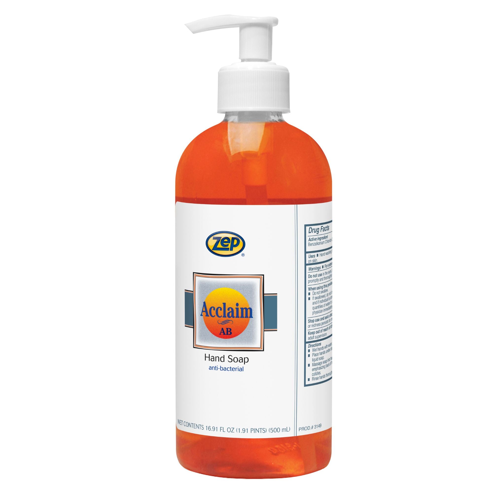 【新品未開封】Oral−B D6015153ZEB Zep Acclaim AB Antibacterial Hand Soap – Remove Soils and