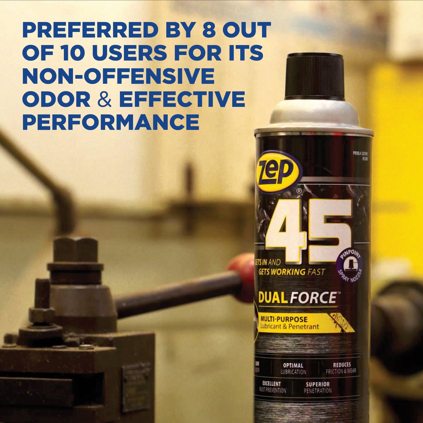Zep 45 Dual Force PP Multi-Purpose Lubricant & Penetrant- 14 oz.