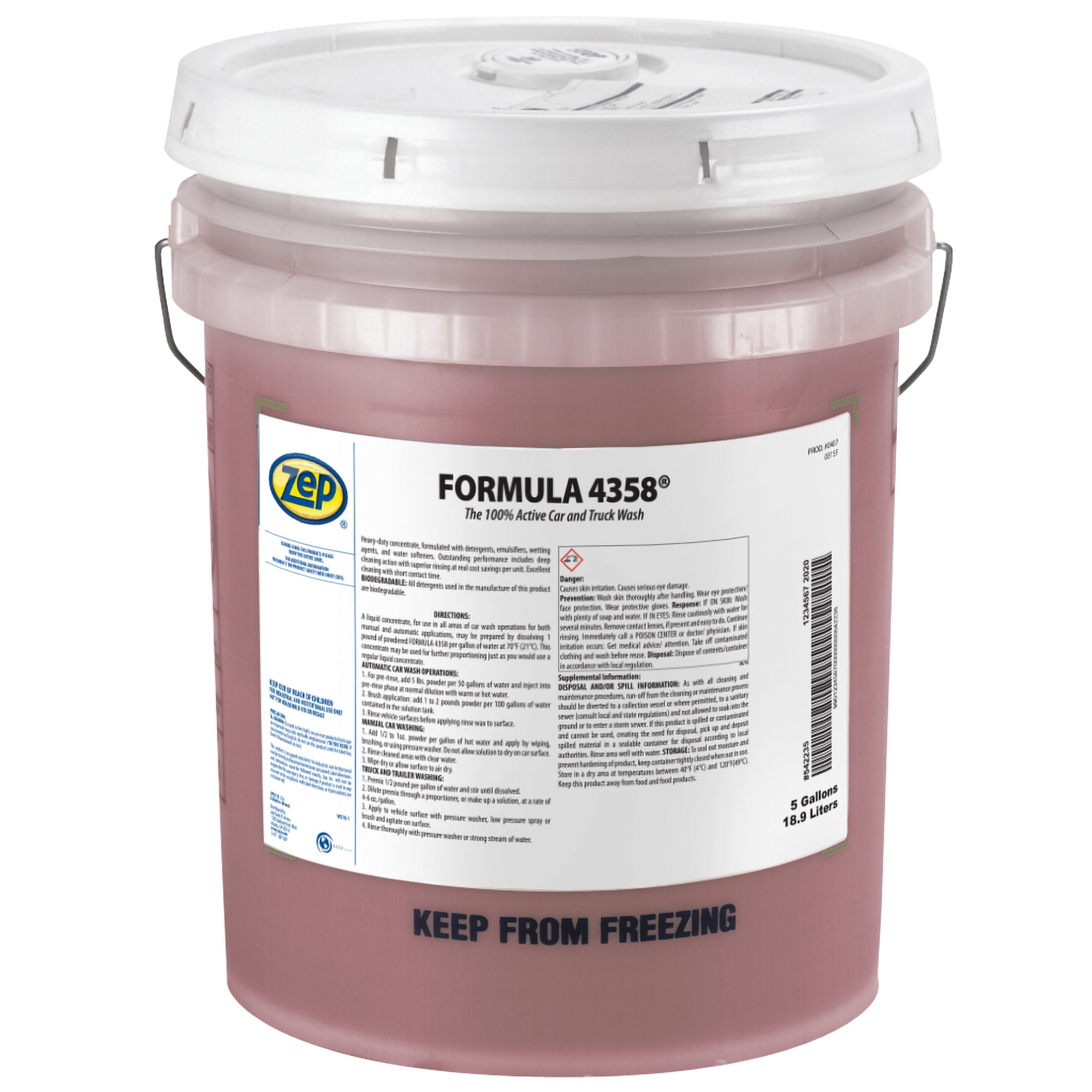 Formula 4358 – Zep Inc.