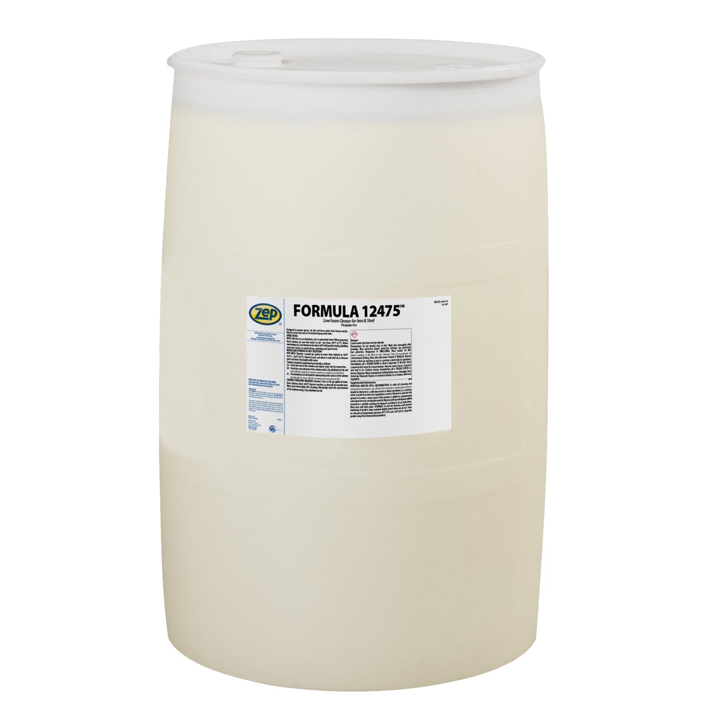 Zep Formula 12475 Low Foam Powdered Cleaner – Iron & Steel Parts Degreaser – 500 Pounds