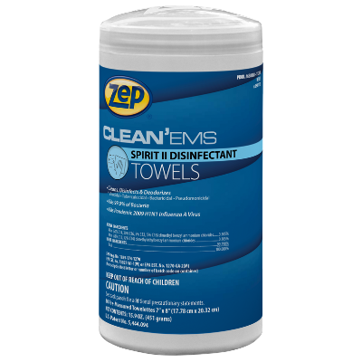Clean'Ems Spirit II Towels – Zep Inc. Clean'Ems Spirit II Towels – Zep Inc.
