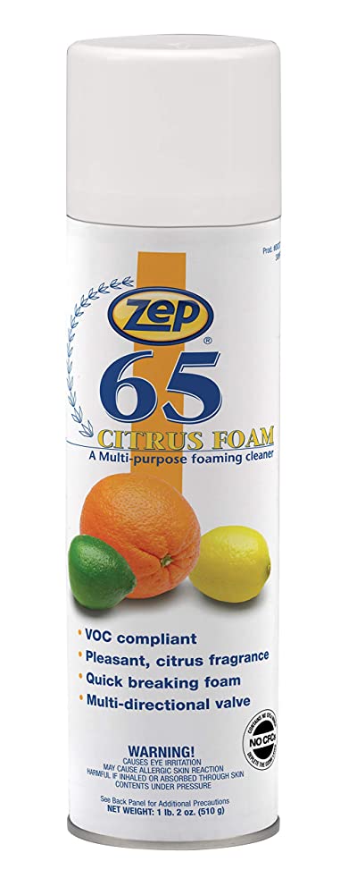 Zep 65 Citrus Foam - Multi-Purpose Foaming Cleaner – 18 oz