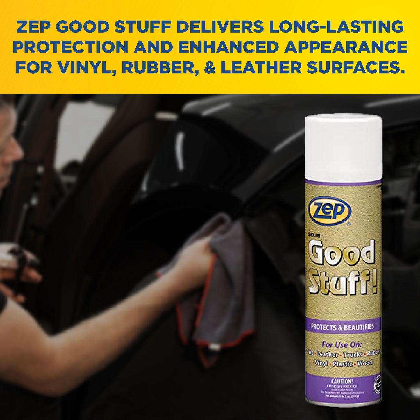 Zep Good Stuff! – Car and Truck Surface Protectant – 18 oz.