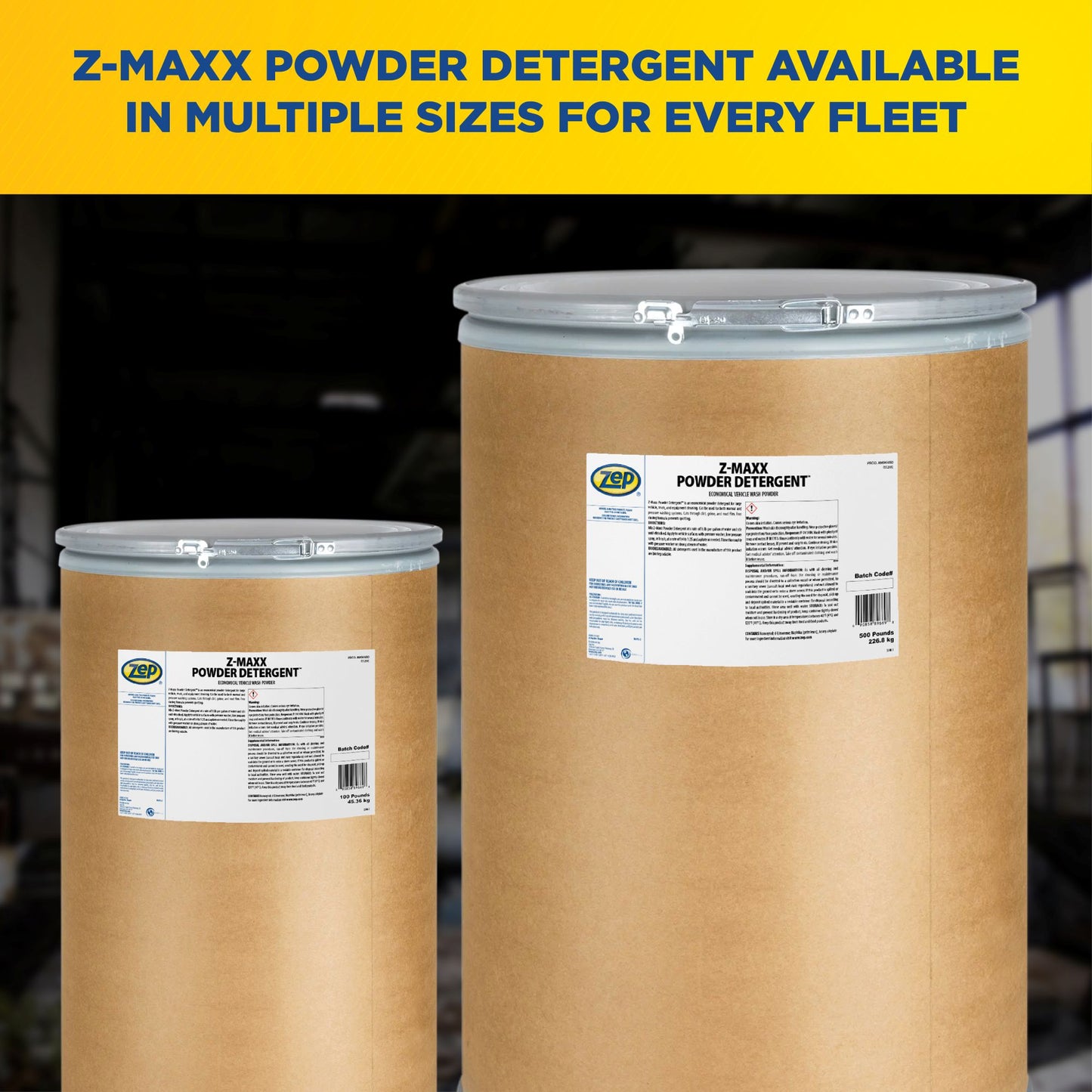 Z-MAXX Powder Detergent - 100 Lbs