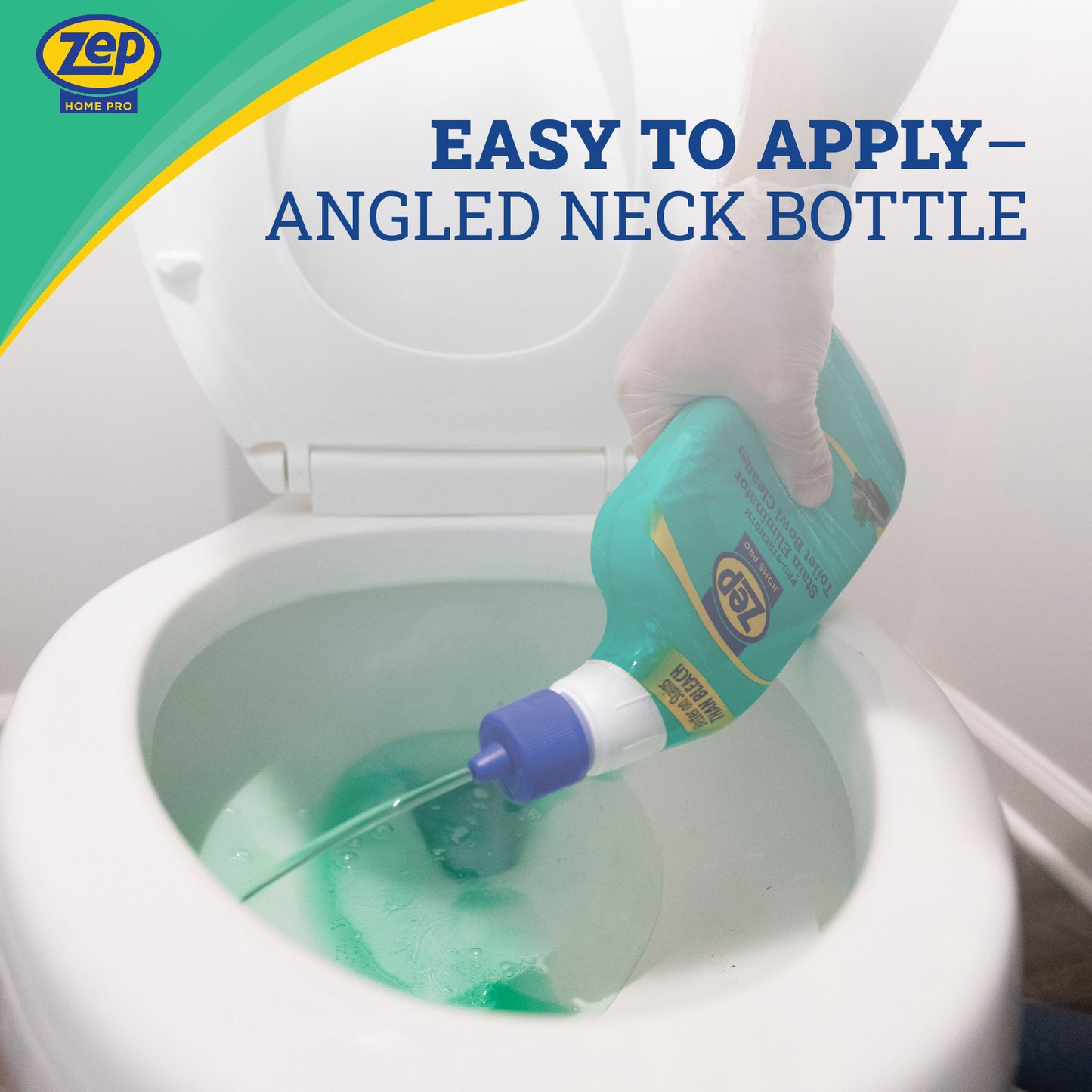 Zep Home Pro Stain Eliminator Toilet Bowl Cleaner - Dissolves Rust Stains - 24 oz.