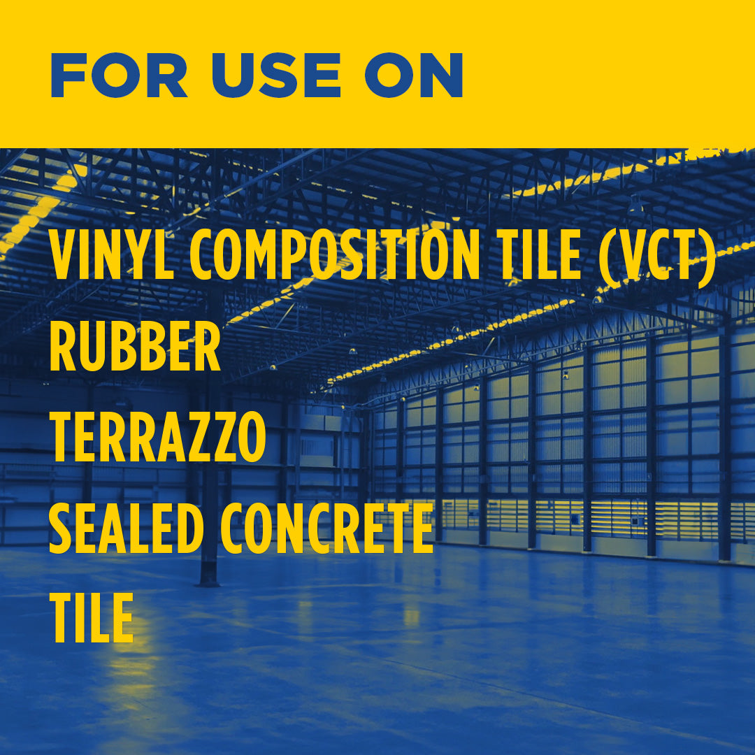 Zep High Traffic Floor Polish – Scuff Resistant Floor Shine – 5 Gallon