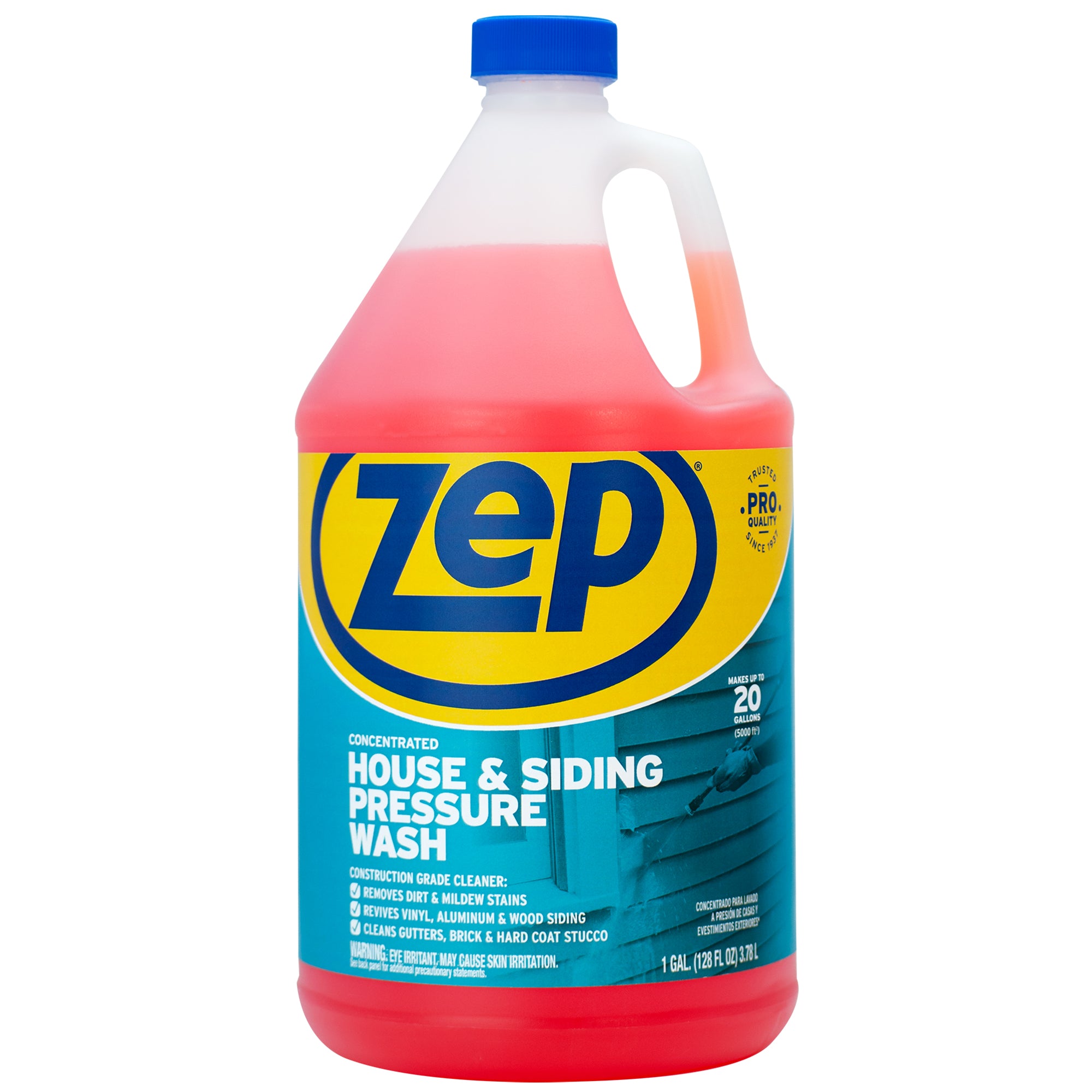 is zep house and siding cleaner safe for plants Zep House & Siding Pressure Wash Cleaner Concentrate – Removes Exterio