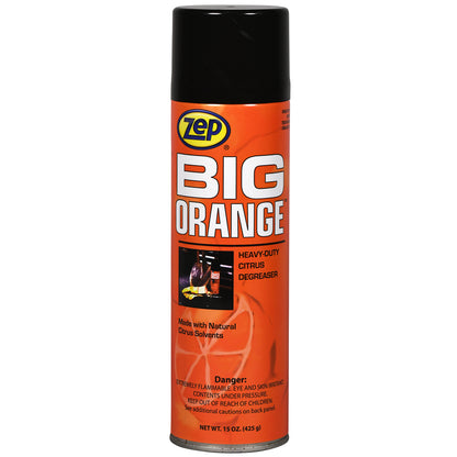 Big Orange Industrial Aerosol Citrus Degreaser - 15 oz.