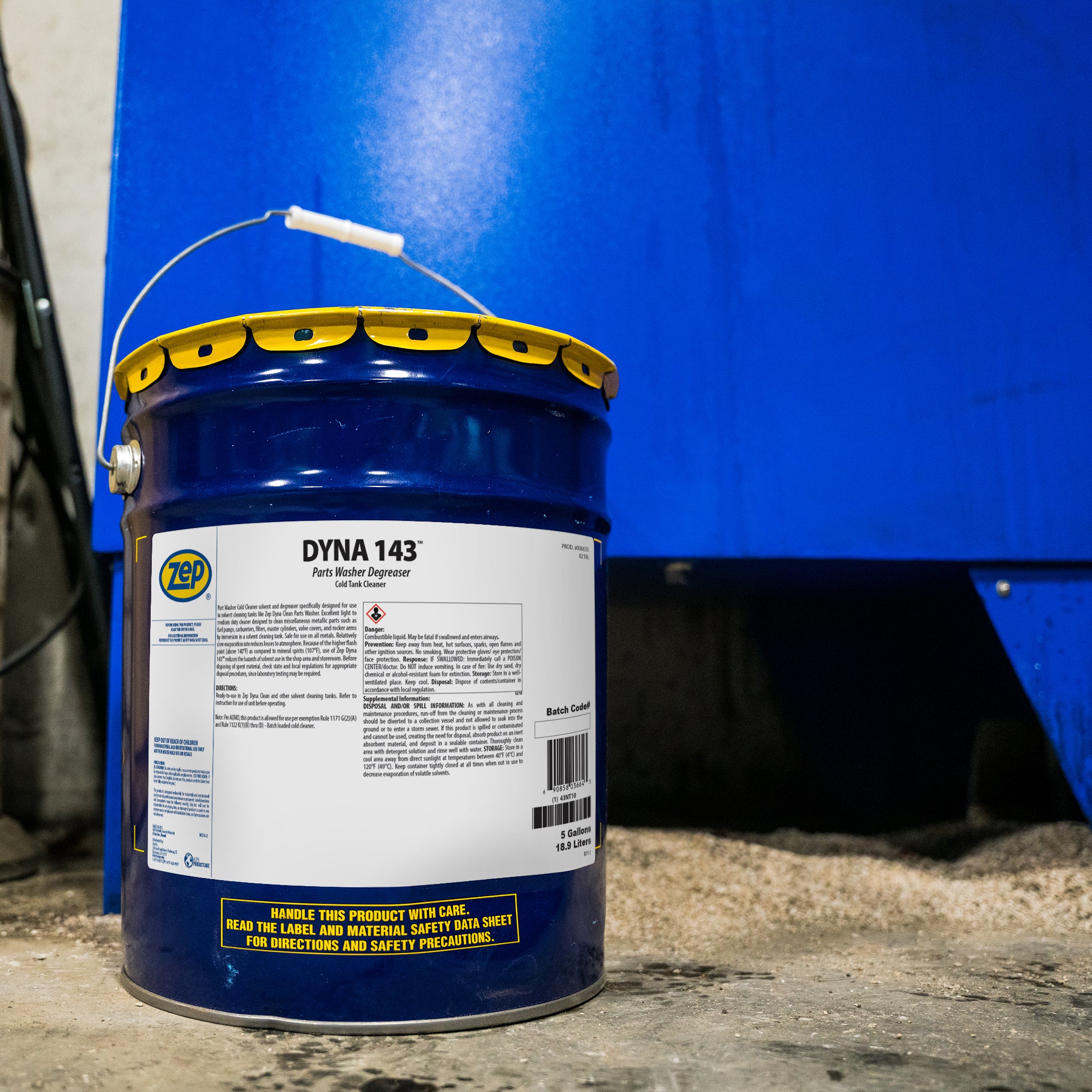 Zep Dyna 143 Parts Washer Degreaser - Parts Cleaner Solvent – 5