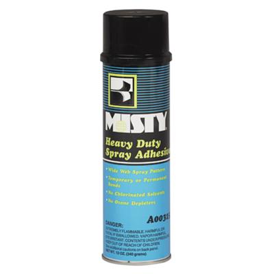 Misty Heavy Duty Spray Adhesive – Provides Strong Flexible Bonds – 12 oz