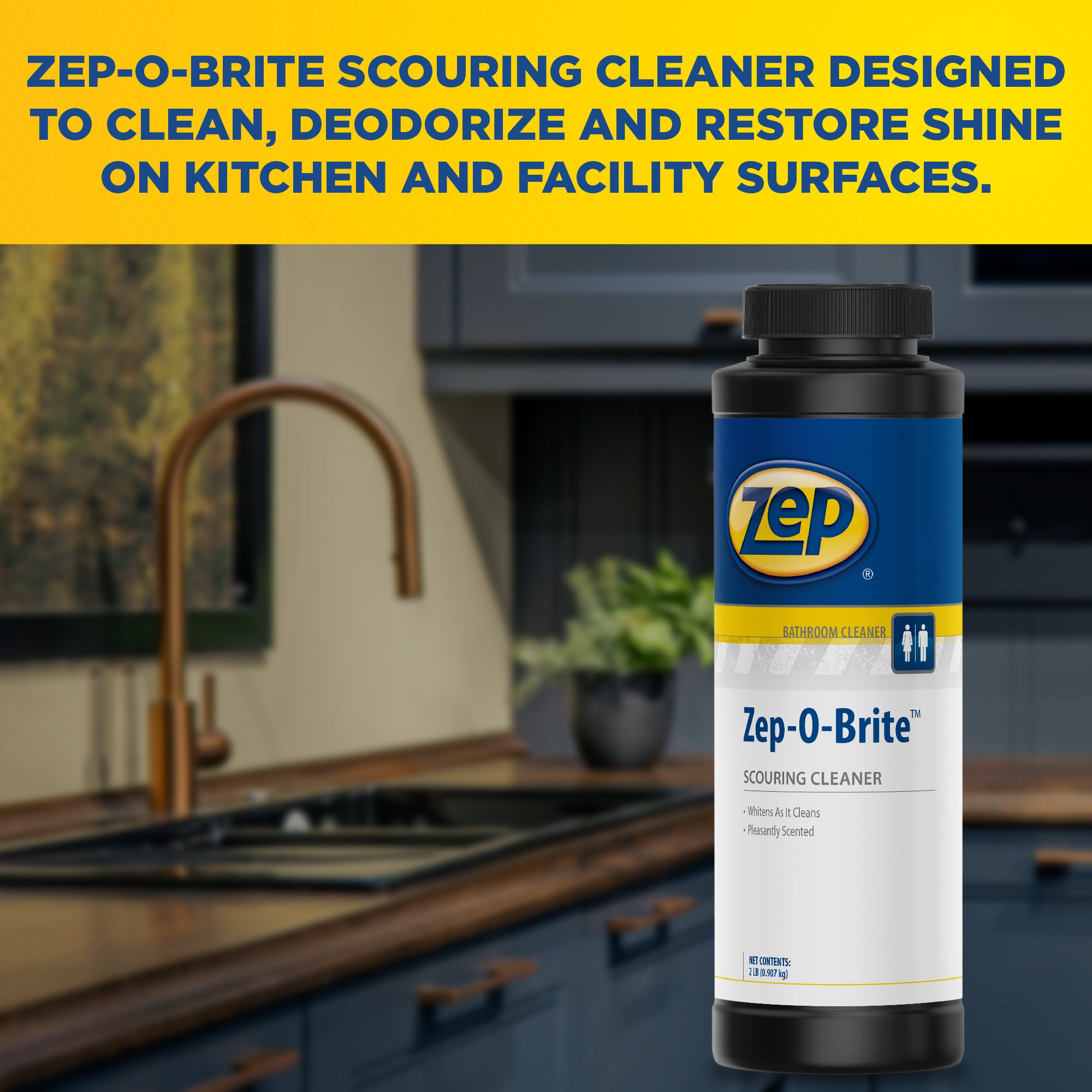 Zep-O-Brite Scouring Bathroom Cleanser - 2 LB – Zep Inc.
