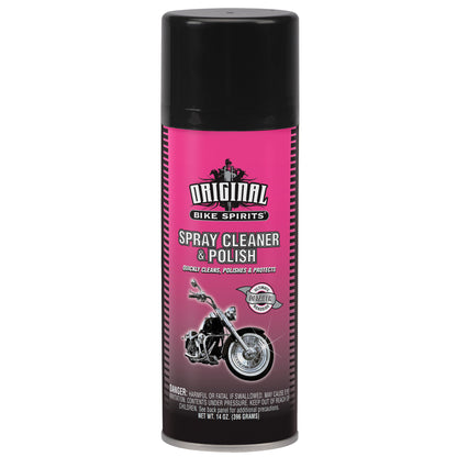 Original Bike Spirits Spray Cleaner & Polish – Cleans, Polishes & Protects – 14 oz