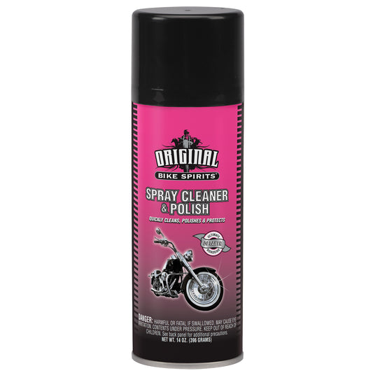 Original Bike Spirits Spray Cleaner & Polish – Cleans, Polishes & Protects – 14 oz