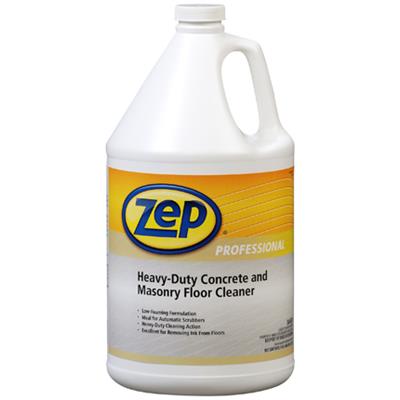 Zep Heavy-Duty Concrete and Masonry Floor Cleaner – Removes Dirt from Concrete - 1 Gallon