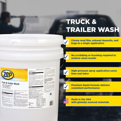 Zep Professional Truck & Trailer Wash - 5 gallon