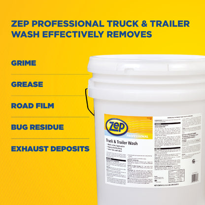 Zep Professional Truck & Trailer Wash - 5 gallon