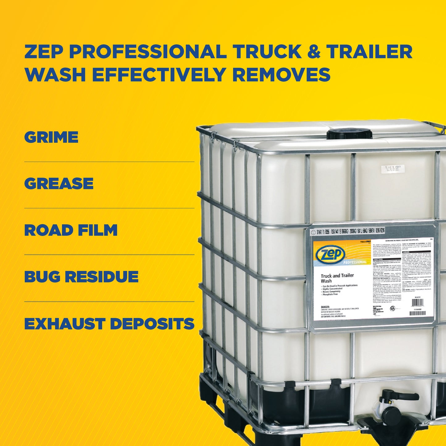 Truck and Trailer Wash - 275 Gal