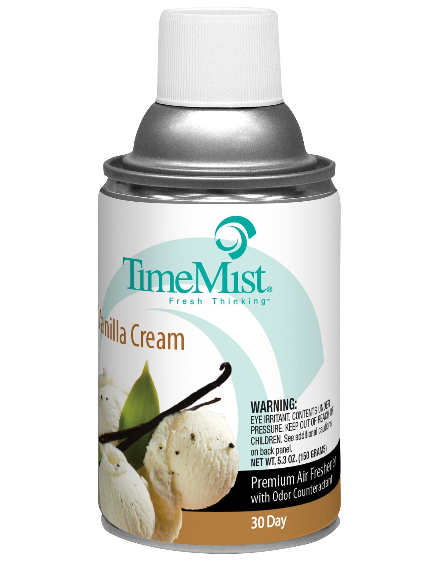 TimeMist Premium Metered Air Freshener Refills, Vanilla Cream (Case of 12) with Meter Mist 3000 Ultra Dispenser (2 Pack) Bundle