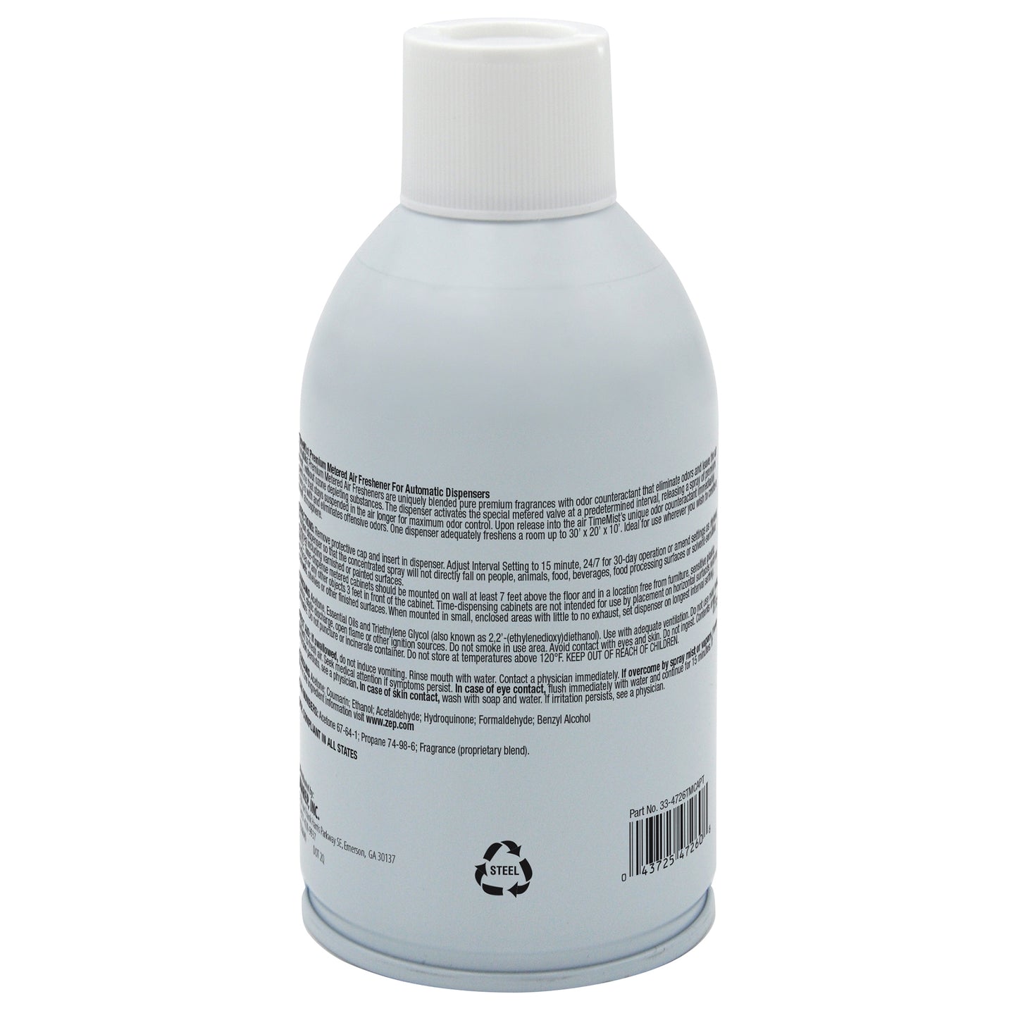 Premium TimeMist Metered Air Care - Vanilla Cream - 7 Oz.