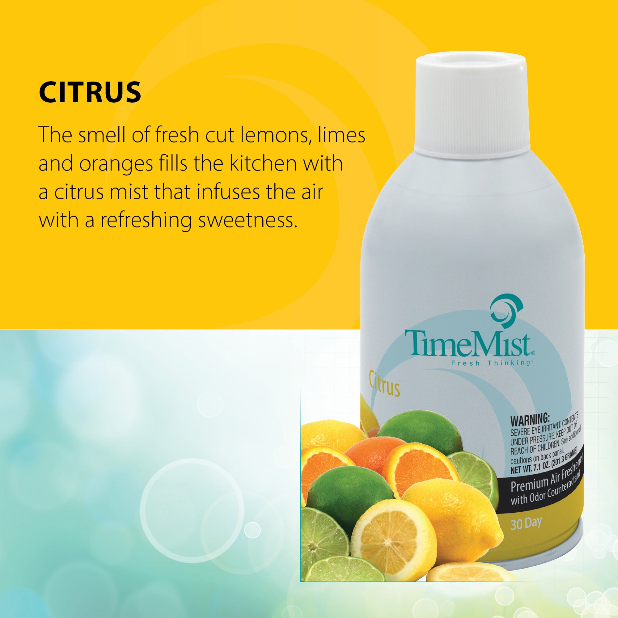 Premium TimeMist Metered 30 Day Air Freshener - Citrus - 7 Oz