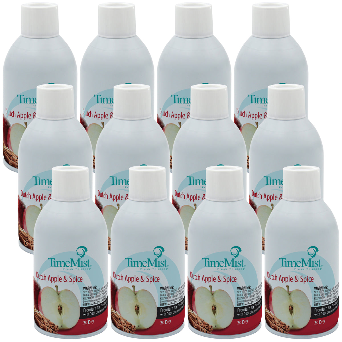 Premium Metered 30 Day Air Freshener - Dutch Apple & Spice - 7 Oz.