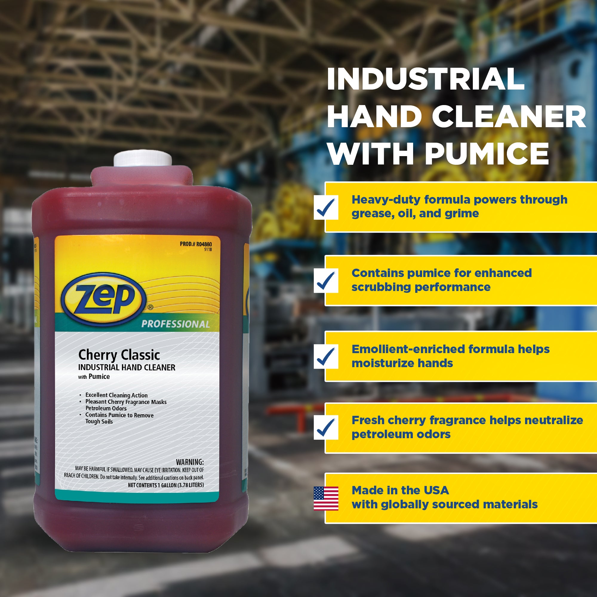 シャンプー pome Cherry Classic Industrial Hand Cleaner with Pumice – Zep Inc.