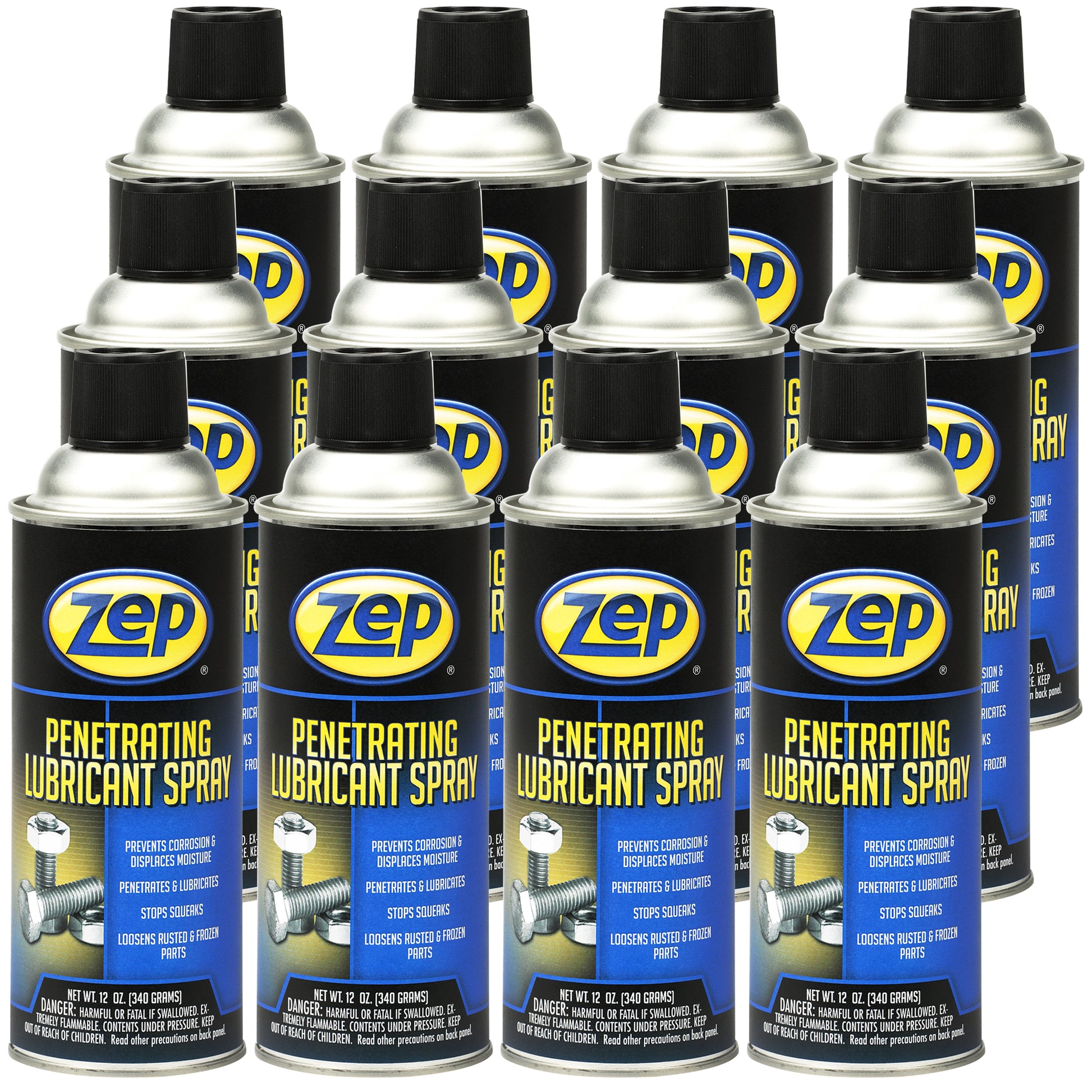 Zep Penetrating Lubricant Spray Prevent Corrosion & Displace Moistur Zep Inc. Zep Penetrating Lubricant Spray Prevent Corrosion & Displace Moistur Zep Inc.