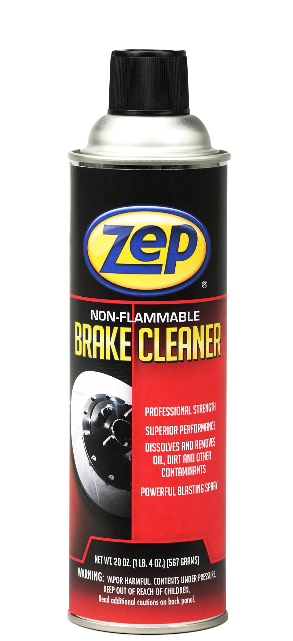Zep Non-Flammable Brake Cleaner – Dissolves & Removes Contaminants