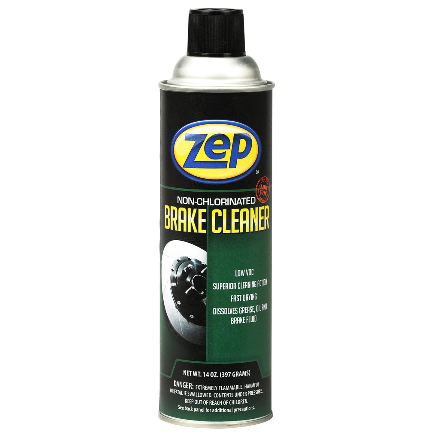 Zep Non-Chlorinated Brake Cleaner – 45% VOC – 14 oz