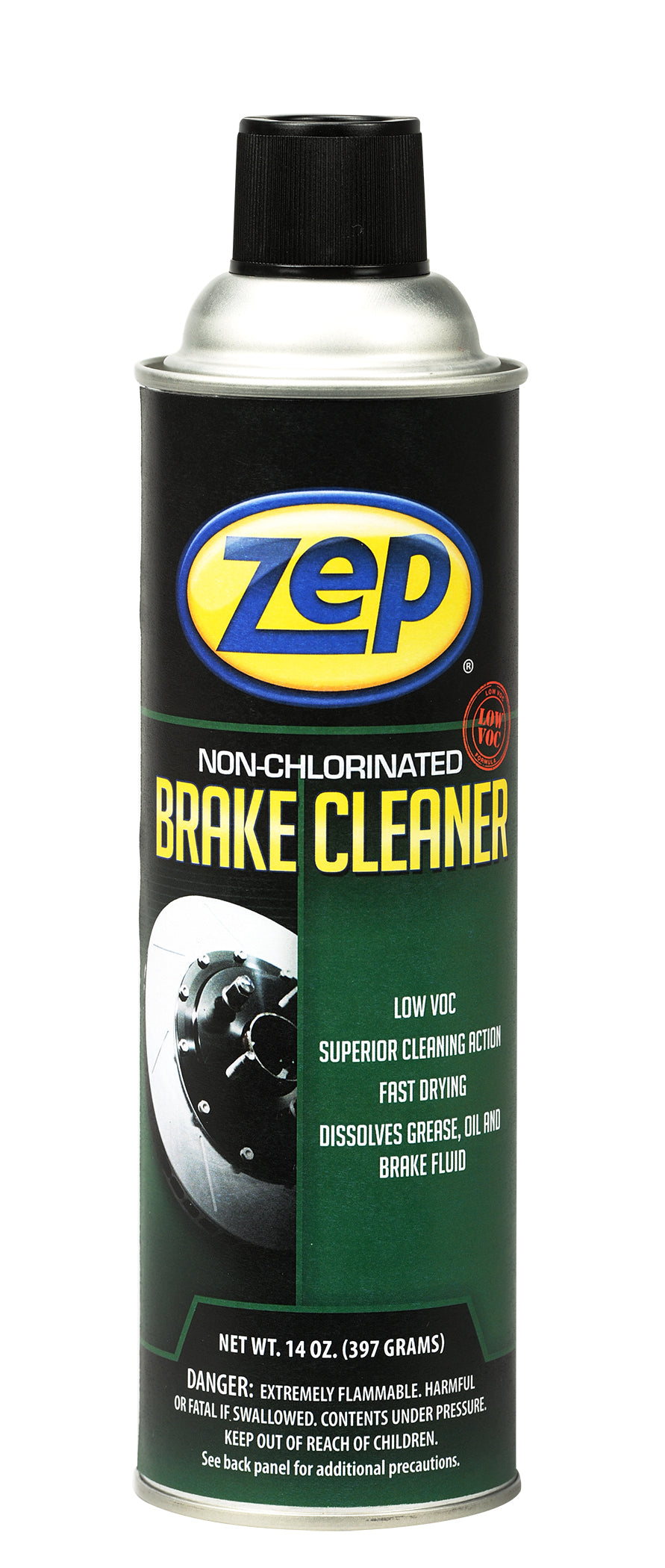 Zep Non-Chlorinated Brake Cleaner – 45% VOC – 14 oz