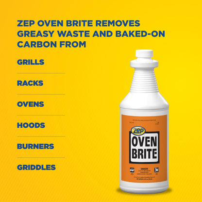 Zep Oven Brite – Heavy-Duty Oven and Grill Cleaner – 32 oz.