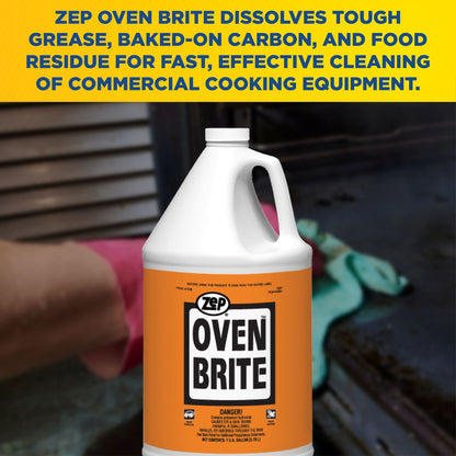 Zep Oven Brite – Heavy-Duty Oven and Grill Cleaner – 1 Gallon