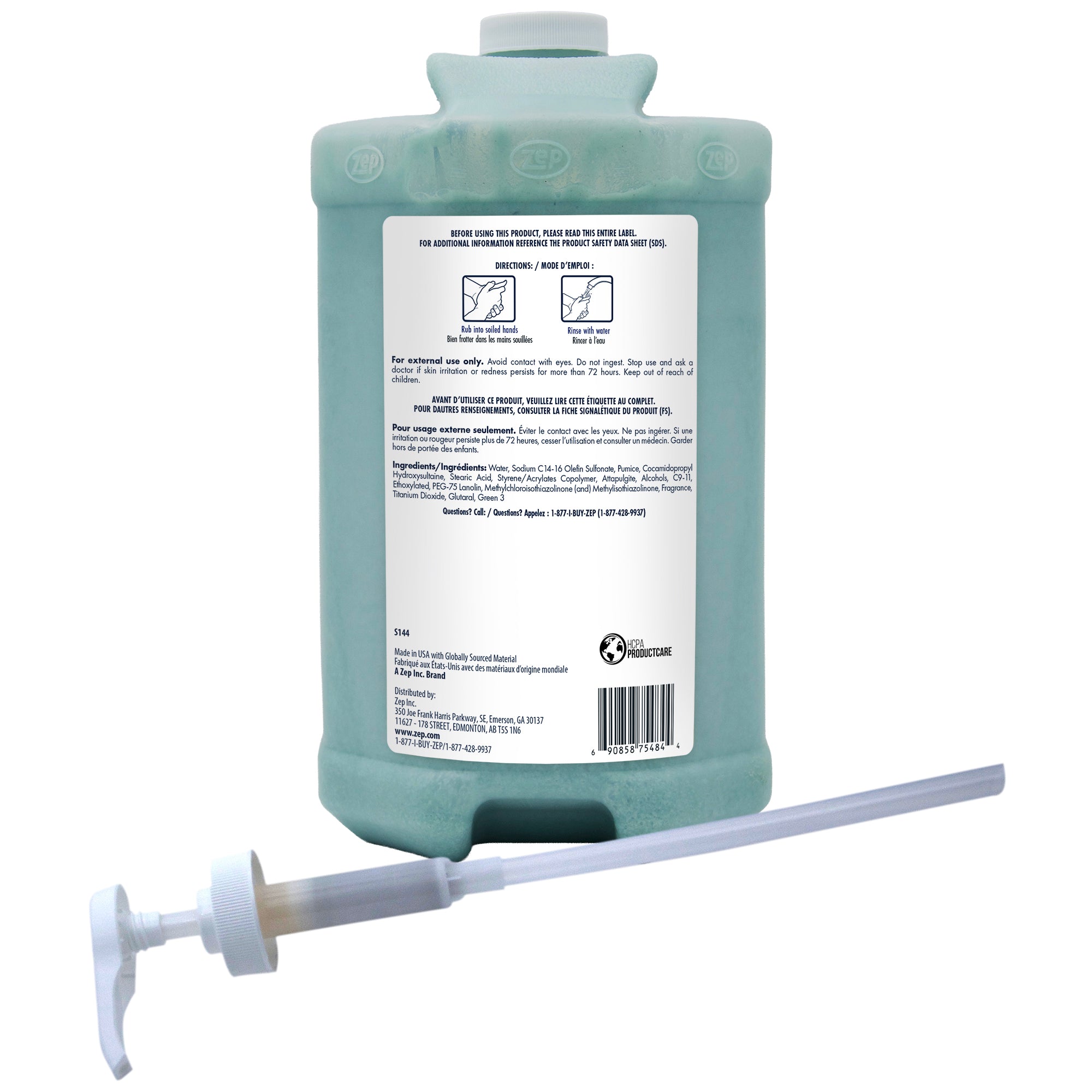 K-ta様　1剤10本2剤1本よろしくお願いします。 TKO Hand Cleaner with Pump – Zep Inc.