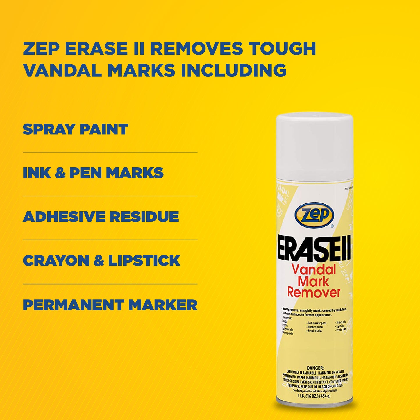 Zep Erase II - 16 oz.