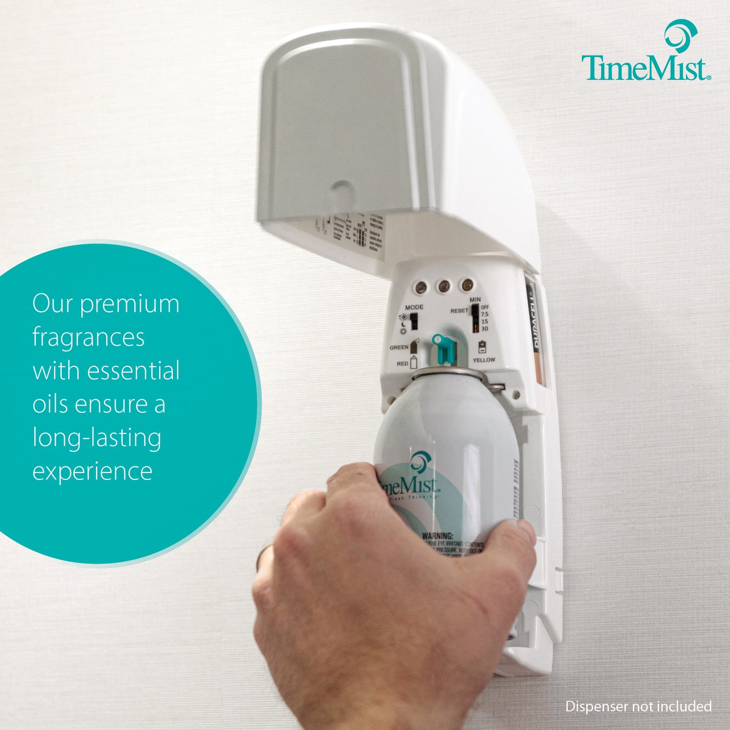 TimeMist Classic Metered Aerosol Fragrance Dispenser & Air Freshener Mixed Assortment Dispenser Refills Bundle