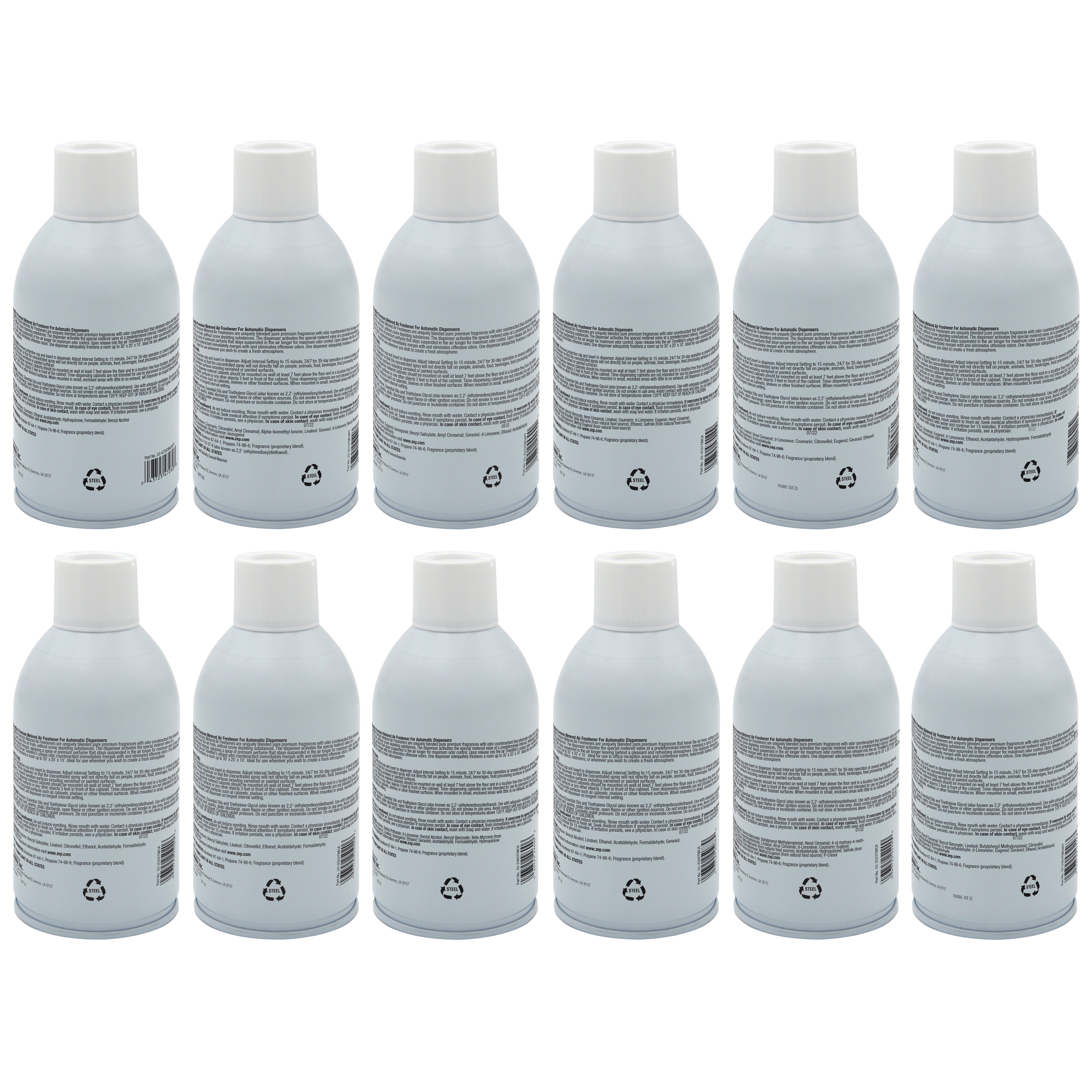 TimeMist Mixed Assortment Premium Metered Air Freshener Refills