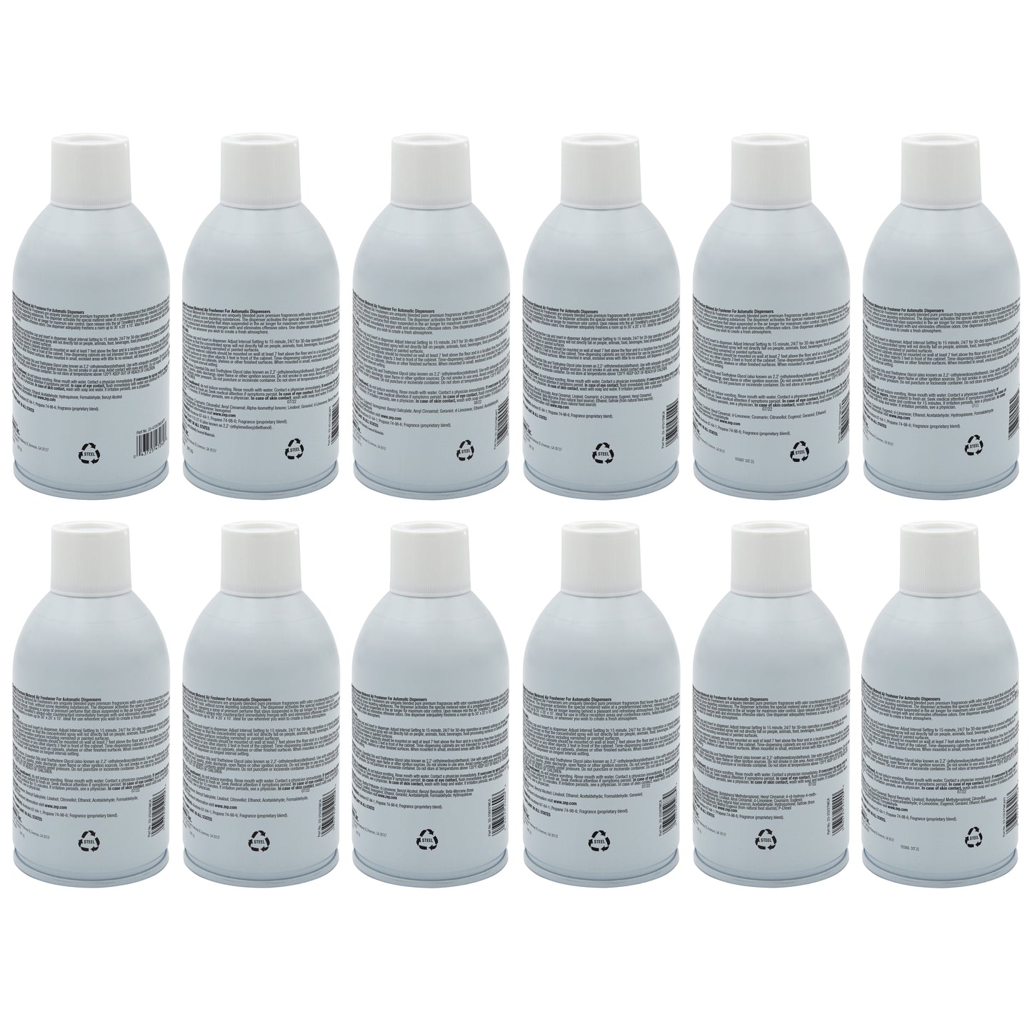 TimeMist Classic Metered Aerosol Fragrance Dispenser & Air Freshener Mixed Assortment Dispenser Refills Bundle