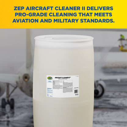 Zep Aircraft Cleaner II – Alkaline Aircraft Cleaner Concentrate – 55 Gallon