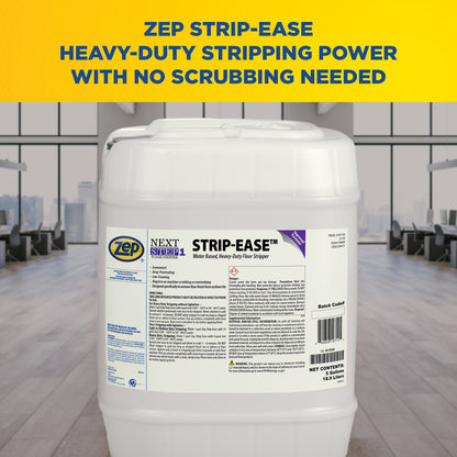 Zep Strip-Ease Heavy-Duty Floor Stripper – Removes Floor Finish – 5 Gallon