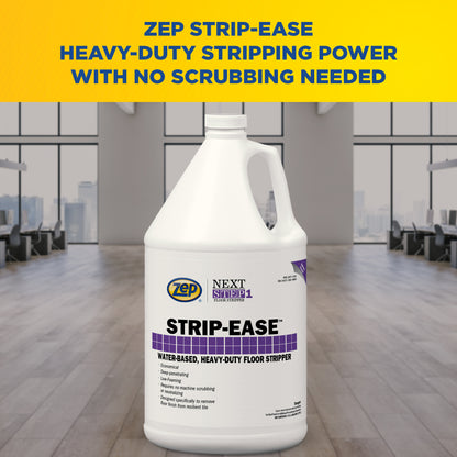 Zep Strip-Ease Heavy-Duty Floor Stripper – Removes Floor Finish – 1 Gallon