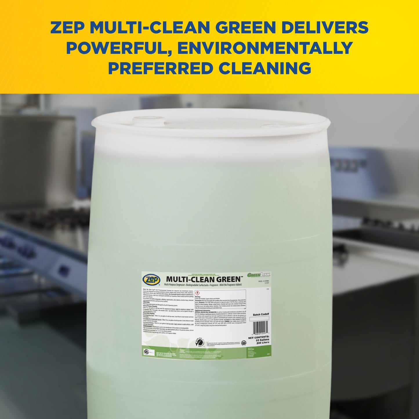 Multi-Clean Green Degreaser - 55 Gal